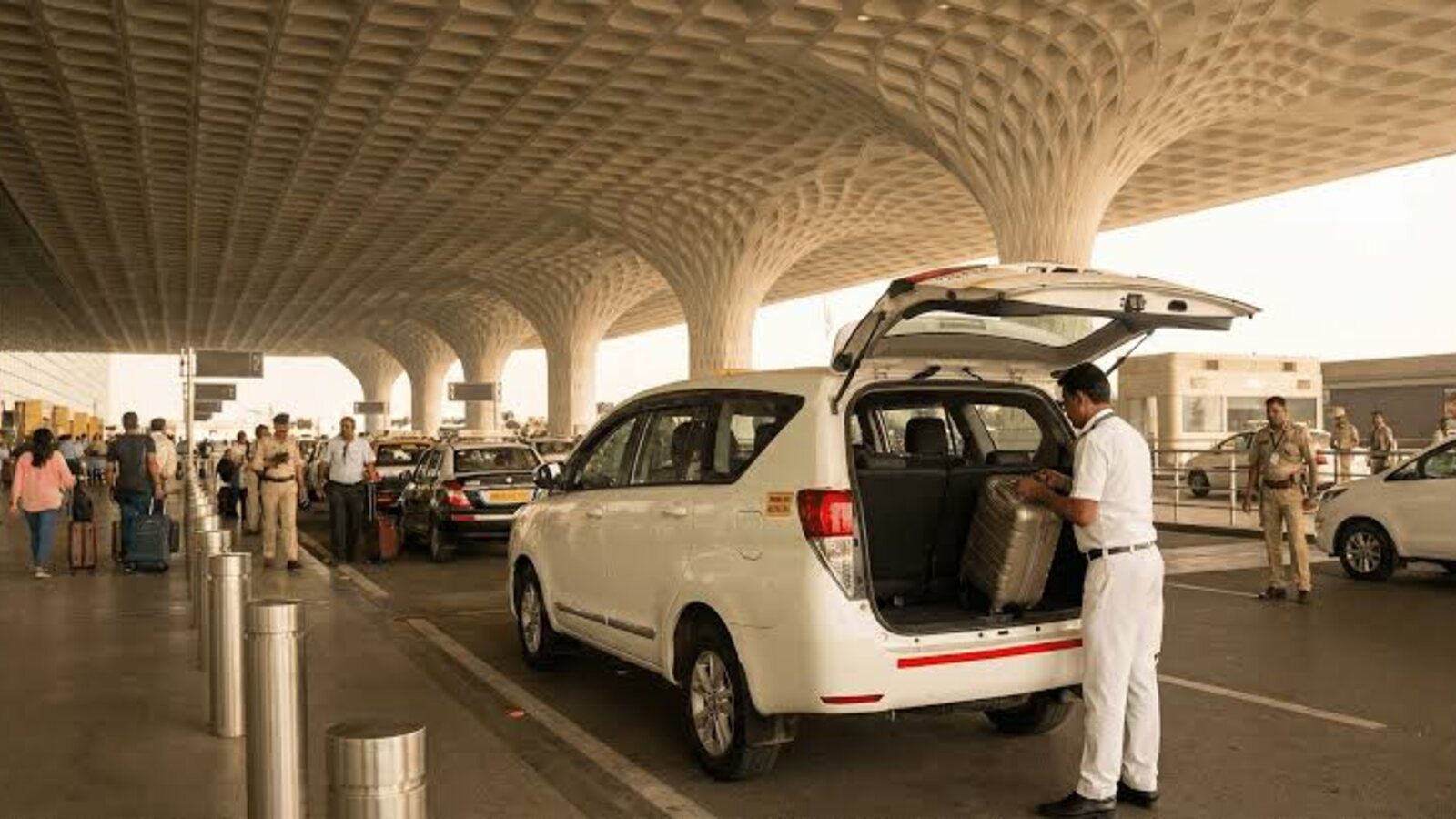 Executive airport pickup Mumbai chauffeur