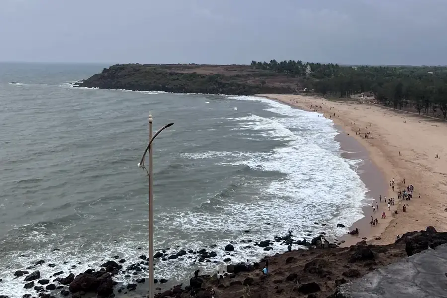 Devgad beach and bay