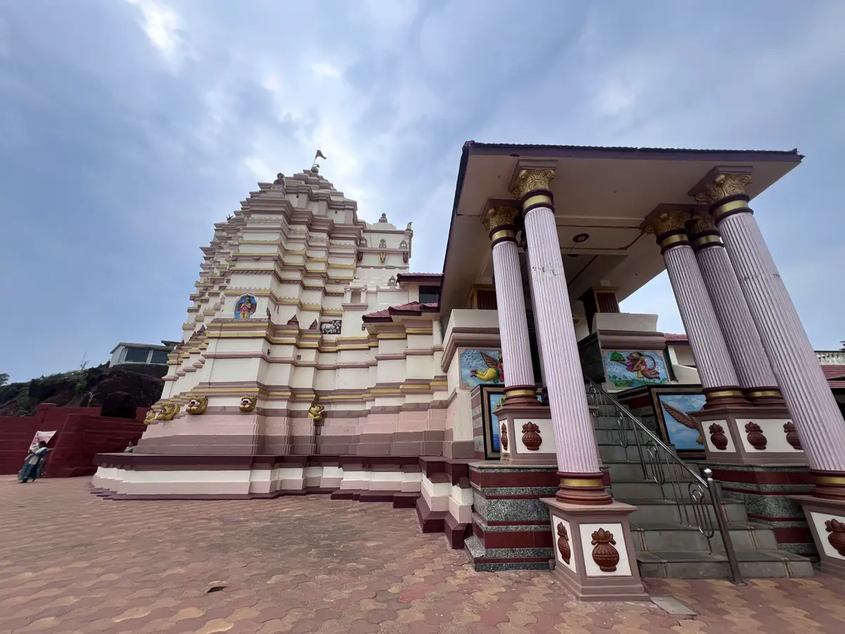 Kunkeshwar temple on the Konkan coast