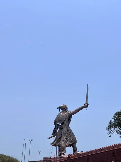 Statue of Chhatrapati Shivaji Maharaj at Malvan