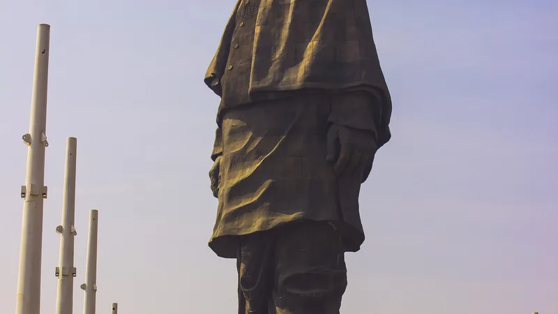 The Statue of Unity at Kevadia